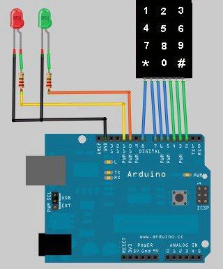 Esquema Arduino - Electrogeek