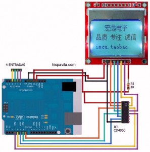 nokia3310_arduino_nivel