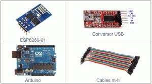 componentes a usar - Electrogeek
