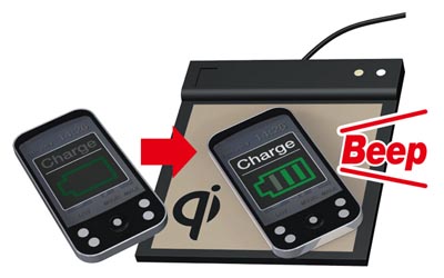 Receptor de potencia inalámbrico