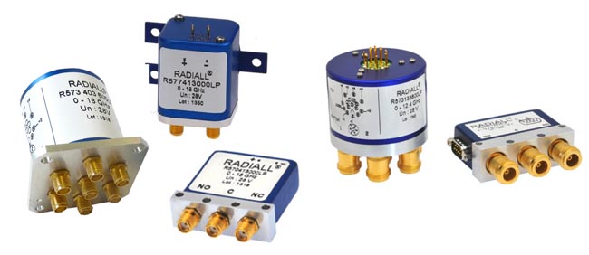 Switches coaxiales de PIM baja