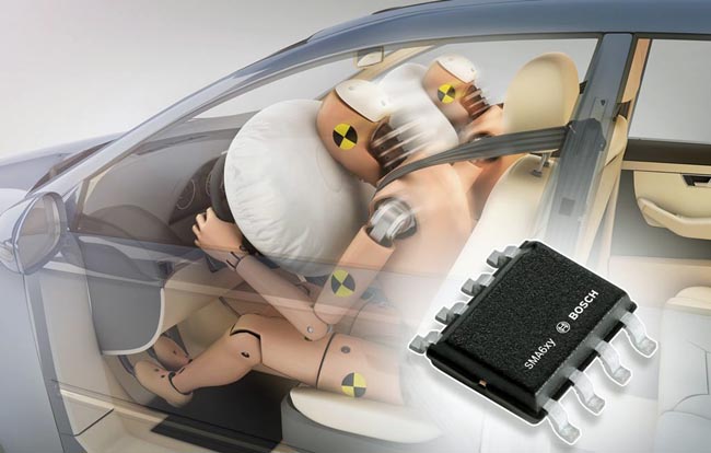Sensores de aceleración para airbag 