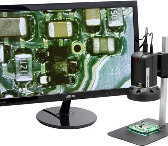 Microscopio de inspección con HDMI y USB