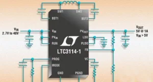 Convertidor reductor y elevador síncrono Convertidor reductor y elevador síncrono