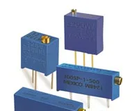 Potenciómetros de ajuste Potenciómetros de ajuste