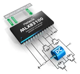 Pre-driver de N-FET para motores de alta corriente