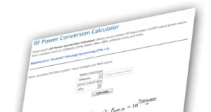 Herramientas de cálculo RF online Herramientas de cálculo RF online