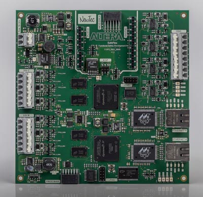 Tarjeta de desarrollo con seguridad para FPGA 