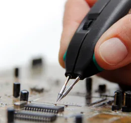 Nano pinzas de soldadura