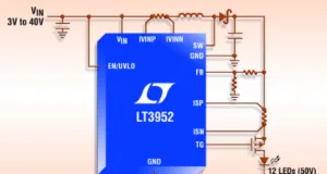 Controlador LED de 60 V con interruptor interno Controlador LED de 60 V con interruptor interno
