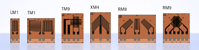 Bandas extensométricas para materiales compuestos 