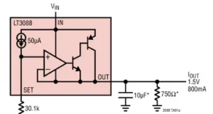 Regulador lineal de 36 V y 800 mA Regulador lineal de 36 V y 800 mA