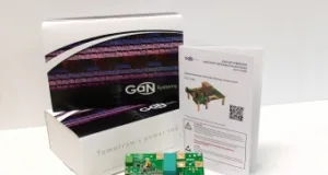 Tarjeta de evaluación para transistores GaN