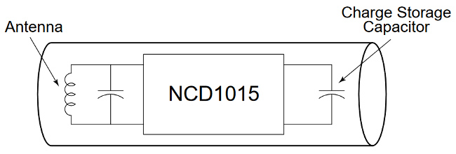 Transpondedor RFID de sólo lectura 