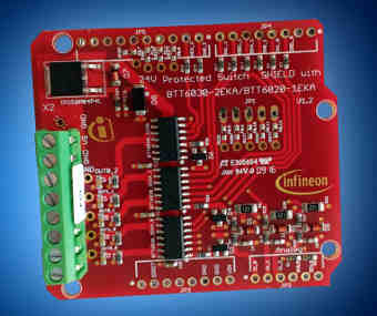 Tarjeta de evaluación compatible Arduino