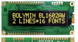 Displays OLED SMT con formato COG