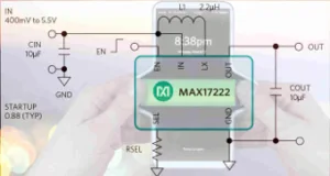 Regulador boost nanoPower compacto Regulador boost nanoPower compacto