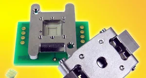 Socket para módulo LGA con pines de muelle