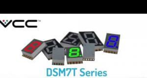 Displays LED de 7 segmentos SMT
