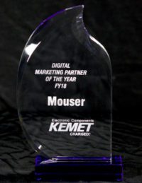 Mouser nombrado socio de marketing digital global del 2017 