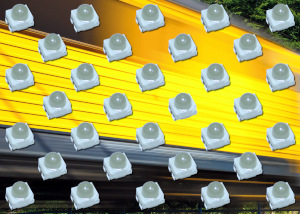 LEDs SMD con ángulo de apertura de haz de 30°