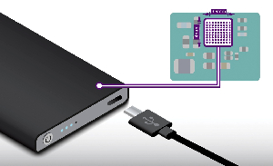 Cargador buck USB-C para aplicaciones de 15 W