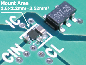 Convertidores CC/CC step-down de 600 mA y 4 MHz