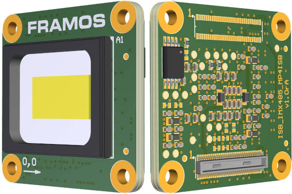 Módulos con sensor de imagen de alta sensibilidad