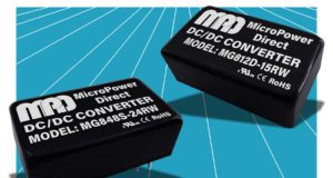 Convertidores miniDIP aislados DC/DC de 8 W