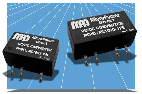 Conversores SMT de 1 W CC/CC