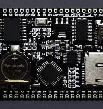 Placa de desarrollo compacta para adquisición de datos