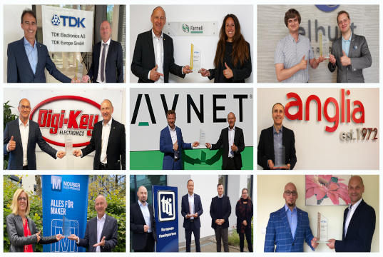 TDK honra a sus socios de distribución en Europa