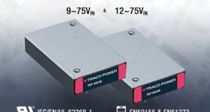 Convertidores CC/CC de 40 y 60 W para el sector ferroviario