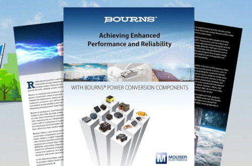 eBook de Mouser y Bourns sobre componentes de alto rendimiento