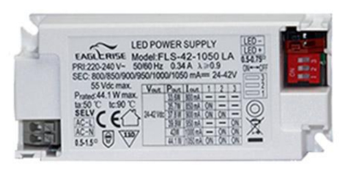 Controladores programables de LEDs por micro interruptores