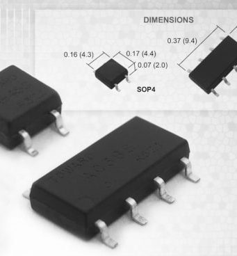 Relés PhotoDMOS 38-Q para vehículos eléctricos