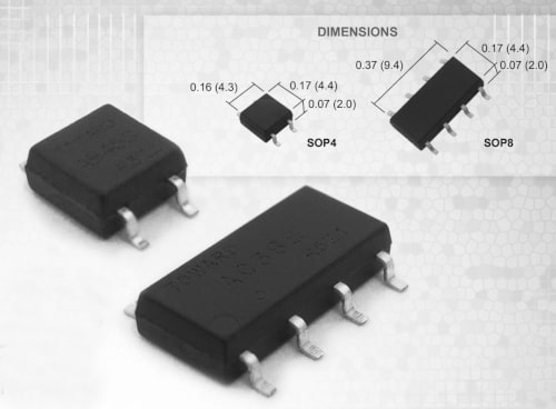 Relés PhotoDMOS 38-Q para vehículos eléctricos