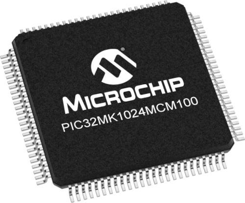 Módulo con microcontrolador PIC32MK