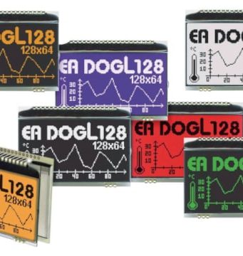 LCD gráficos de 2.8” de bajo consumo DOGL128