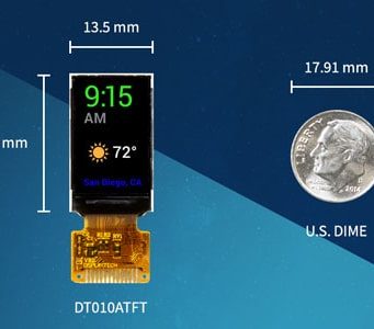 DT010ATFT Módulo LCD TFT con pantalla IPS de 1”