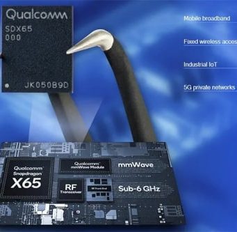 Sistema de módem RF 5G Snapdragon X65