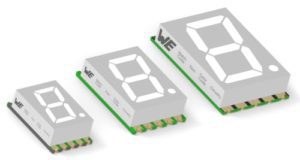 WL-S7DS Displays SMD de 7 segmentos