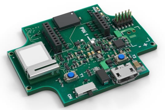 Application board para evaluación de sensores y prototipado rápido