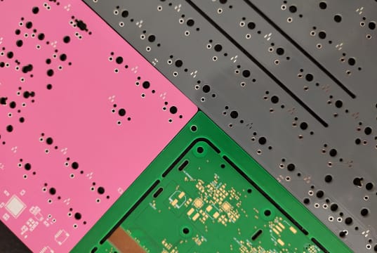 Placas PCB de colores Soldermask