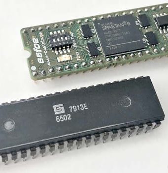 65F02 Microprocesador de 100 MHz para ordenadores y juegos “vintage”