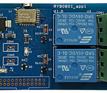 RYB080I_APP1 relé BLE de dos canales