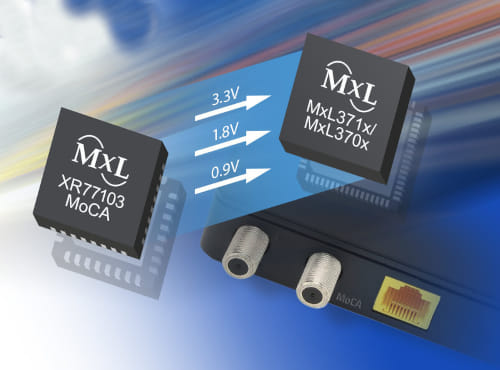 XR77103-MoCA PMIC para soluciones de conectividad doméstica