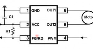 Controlador de motor CC monofásico MP6650