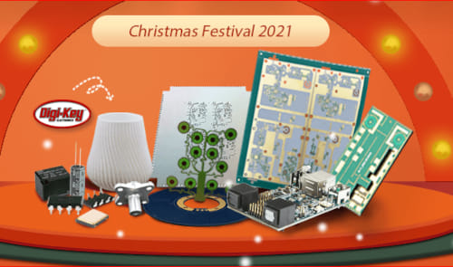 Christmas Festival 2021, PCBWay premia la fidelidad de sus clientes