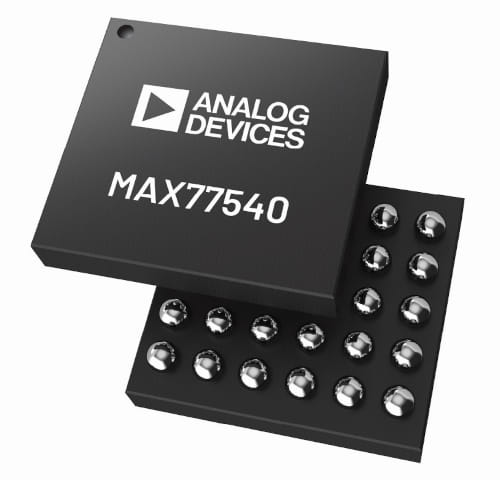 Conversor reductor MAX77540 para baterías multicelda